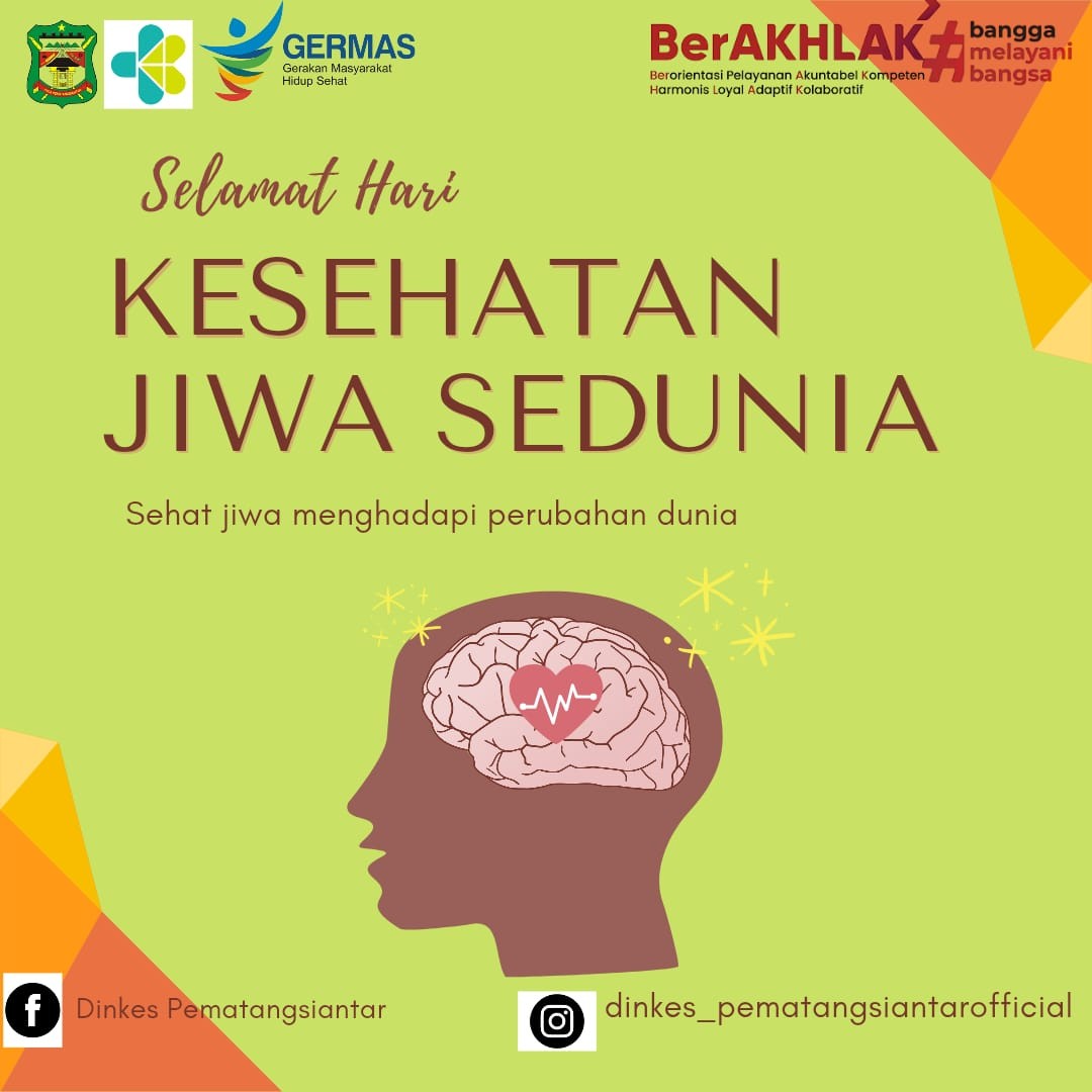 10 Oktober, Peringatan Hari Kesehatan Jiwa Sedunia
