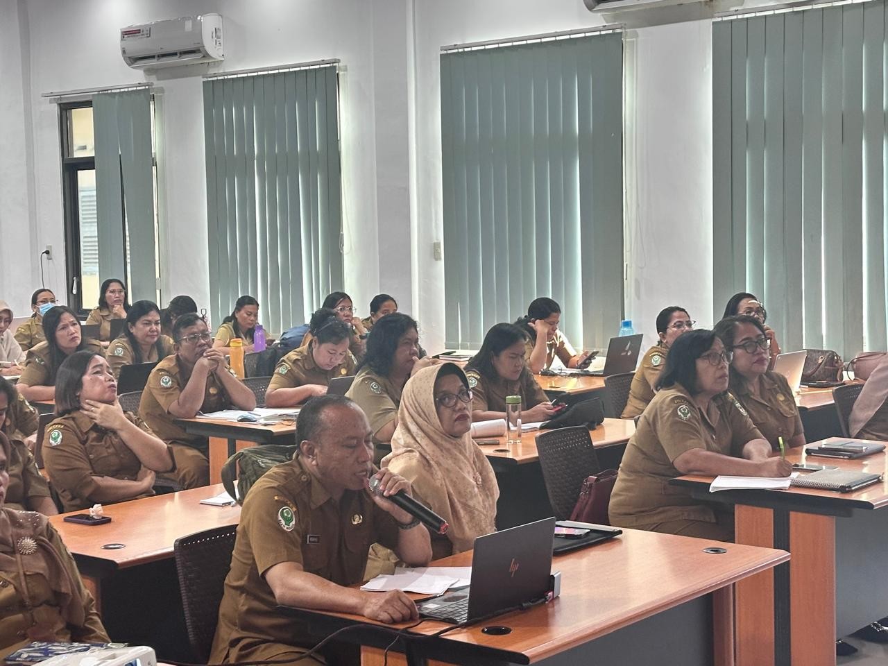 Rapat Koordinasi Pelayanan Program TB dan UKS dalam Capaian KBK Program JKN di Puskesmas Kota Pemata