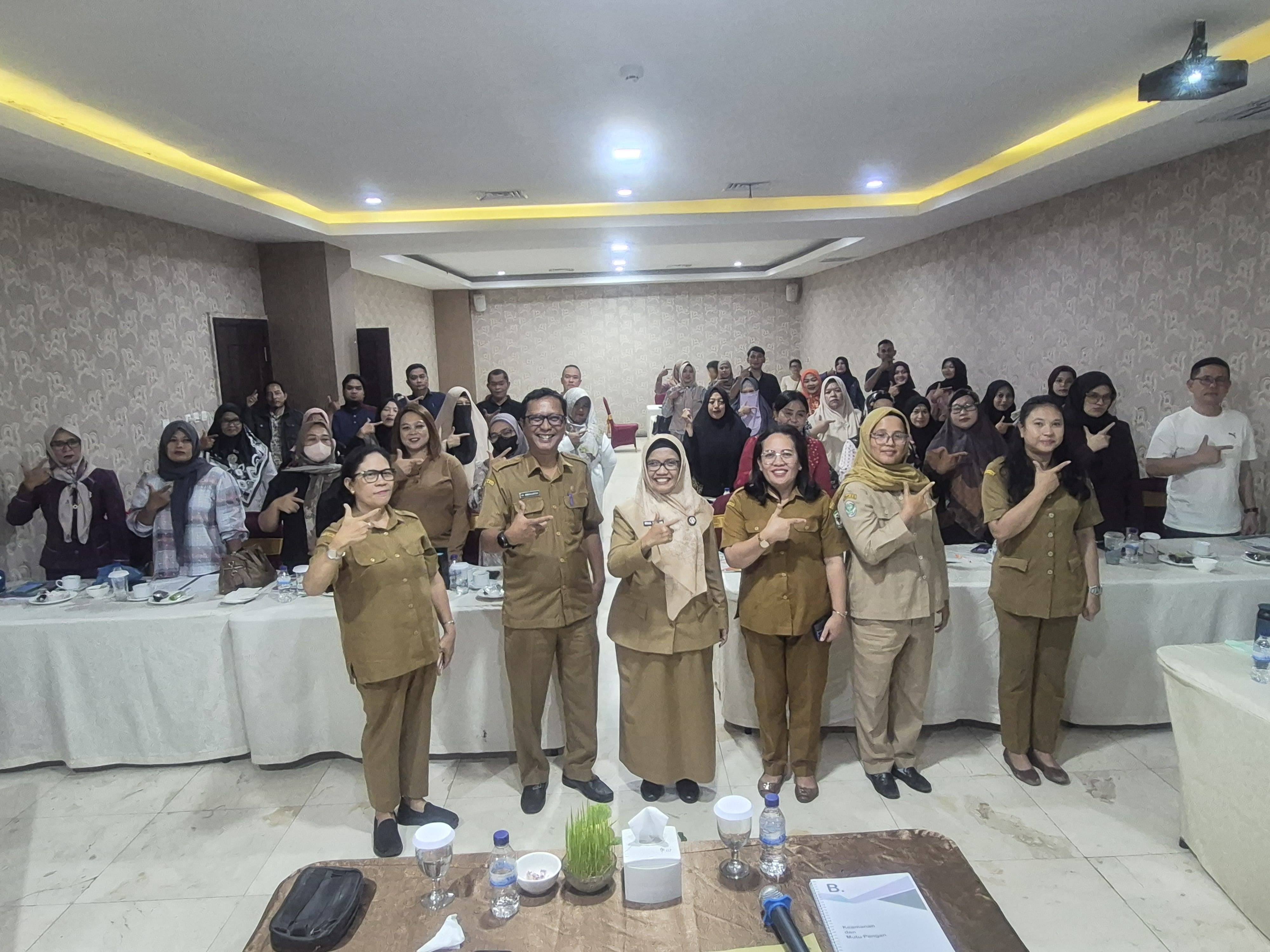 Bimtek Penyuluhan Keamanan Pangan bagi pelaku usaha Industri Rumah Tangga