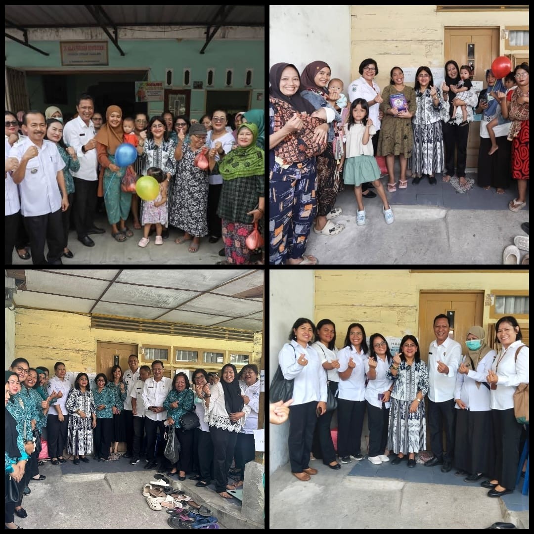 Bergerak dengan Hati, Ketua TP PKK Kota Pematangsiantar kembali kunjungi Posyandu